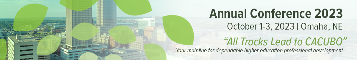 CACUBO Annual Conference - Banner